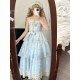 Urtto Lemon Sparkling Water Tiered Long JSK(Pre-Order/2 Colours/Full Payment Without Shipping)